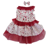 Red Polka Dots Tutu Frock ZL TF 03 - Image 3