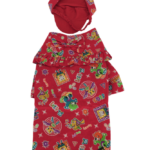 Playful Red Shirt With Cap ZL ST 04 - Image 3