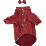 Red Checks Kurta ZL KT 03 - Image 3