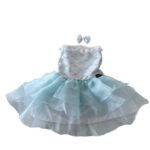 Sky Blue Tutu Frock - Image 2