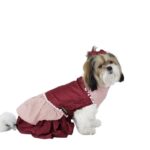 Maroon Detachable Bandana Frock