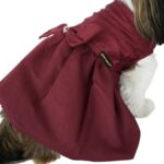 Burgundy Pearl Tutu Frock - Image 2
