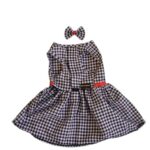 Black Checks Frock - Image 3