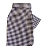 Black Checks Shirt with Red Bow Tie - Image 3