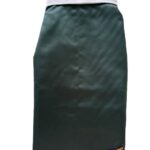 Bottle Green Tuxedo with Red Bow Tie - Image 3